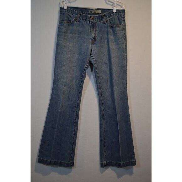 Gap 1969 Jeans Long and Lean Size 12 Womens Blue Boot Cut Casual - Picture 3 of 12